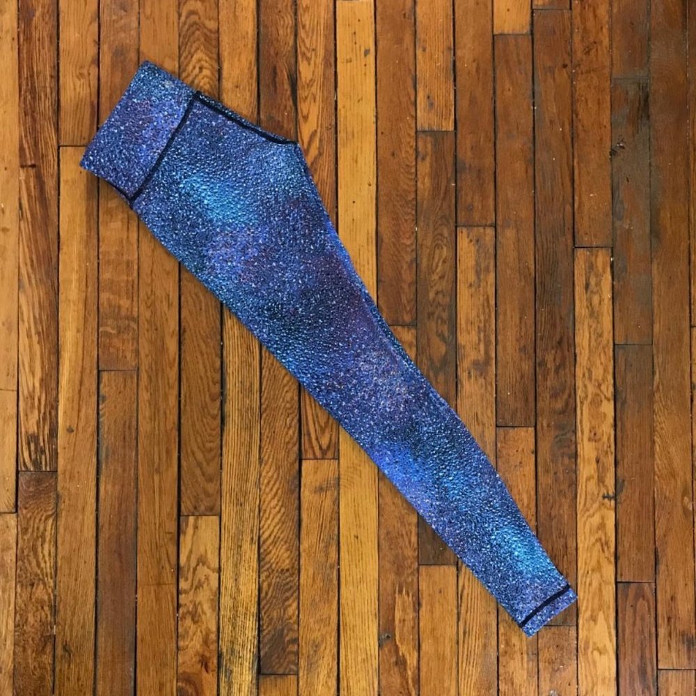 Extremely Rare Lululemon Women Multicolor Paint Splatter Dot Yoga Pant‎ Leggings